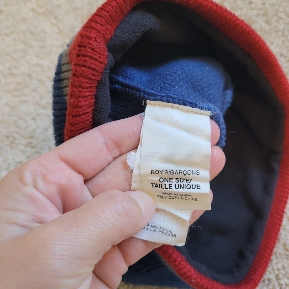 The North Face Kids Fleece Lined Colorblock Beanie